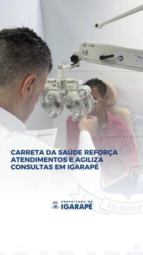 Video post from prefeituradeigarape.