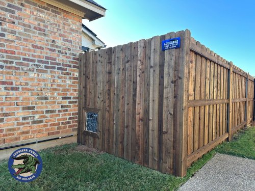 Carousel post from loosianafenceandpatios.