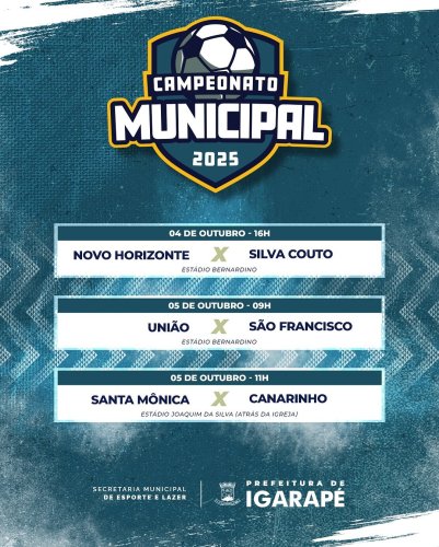 Carousel post from prefeituradeigarape.