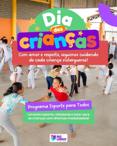 Carousel post from prefeiturariolargo.