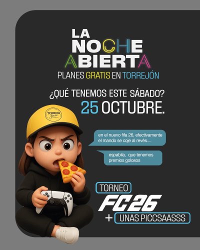 Carousel post from torrejonjoven.