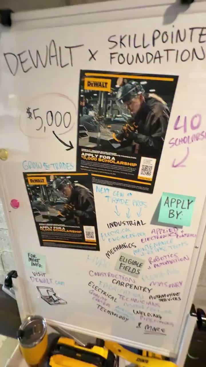 Video post from dewalttough.