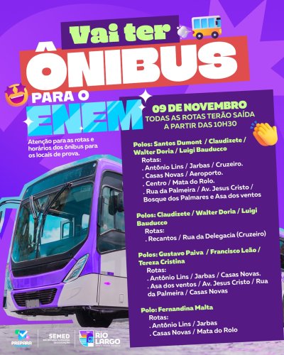 Photo post from prefeiturariolargo.