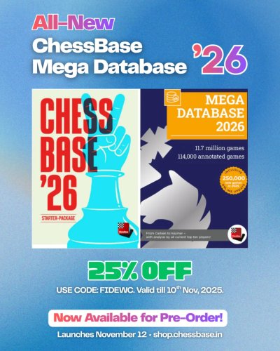 Photo post from chessbaseindia.