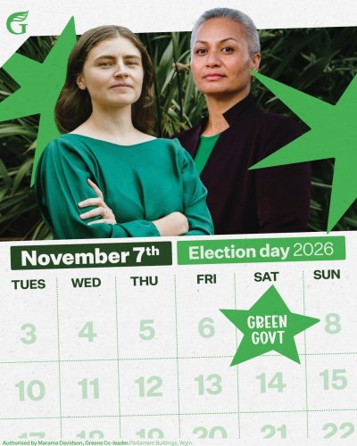 Photo post from nzgreenparty.