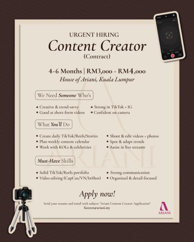 Photo post from galeriariani.