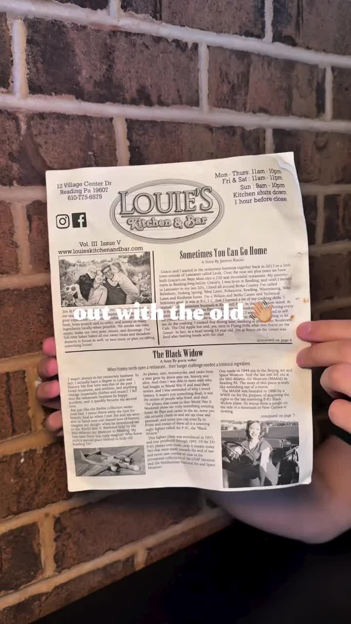 Video post from louies_kitchen_and_bar.