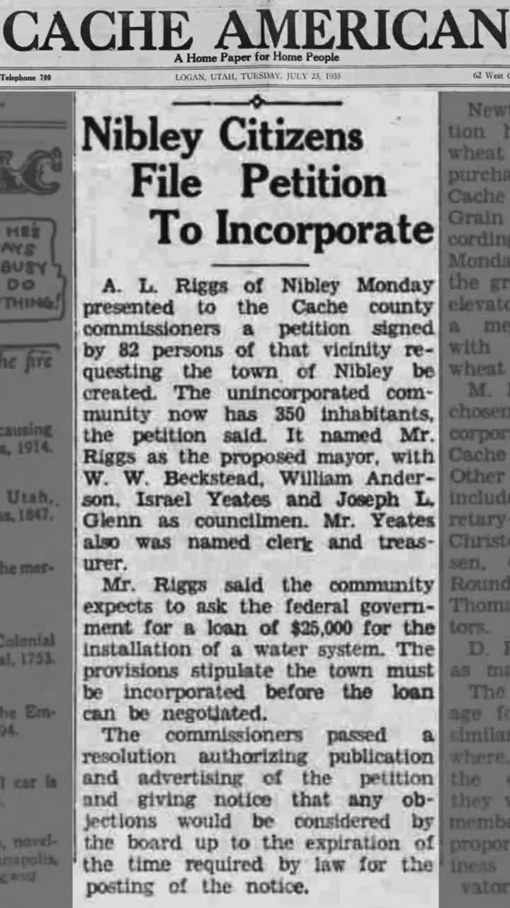 Video post from cachecountygis.