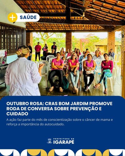 Carousel post from prefeituradeigarape.