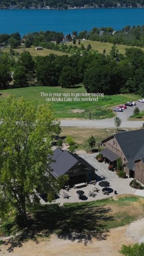 Video post from keukalakewinetrail.