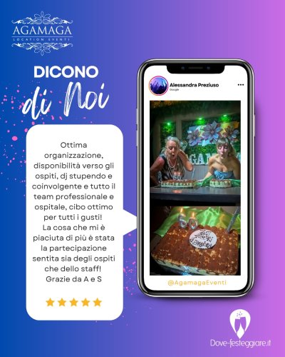 Photo post from dovefesteggiare.it.