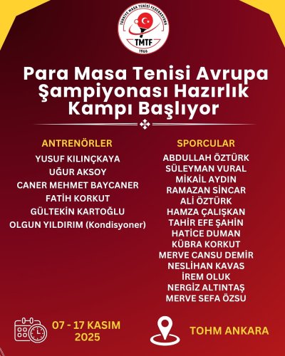 Carousel post from turkiyemasatenisifederasyonu.