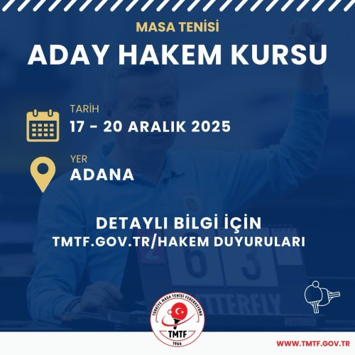 Photo post from turkiyemasatenisifederasyonu.