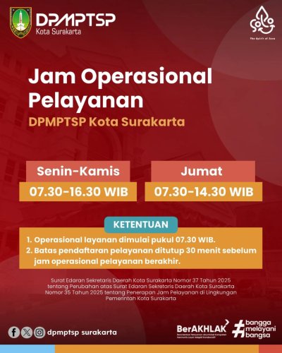 Photo post from dpmptsp.surakarta.