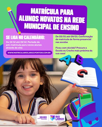 Photo post from prefeiturariolargo.