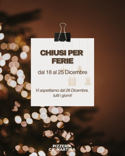 Photo post from pizzeria_ca_martina.