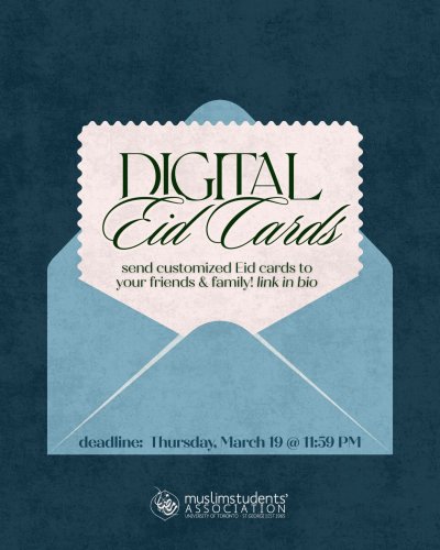 Photo post from uoftmsa.