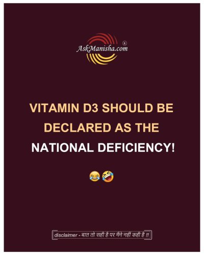 Photo post from askmanisha.