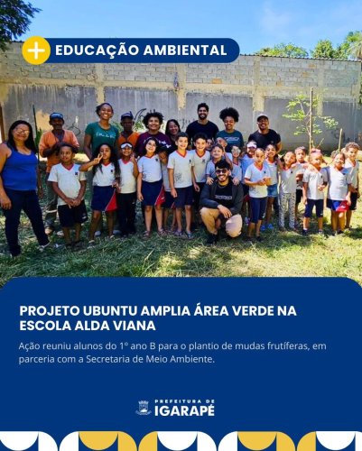 Carousel post from prefeituradeigarape.