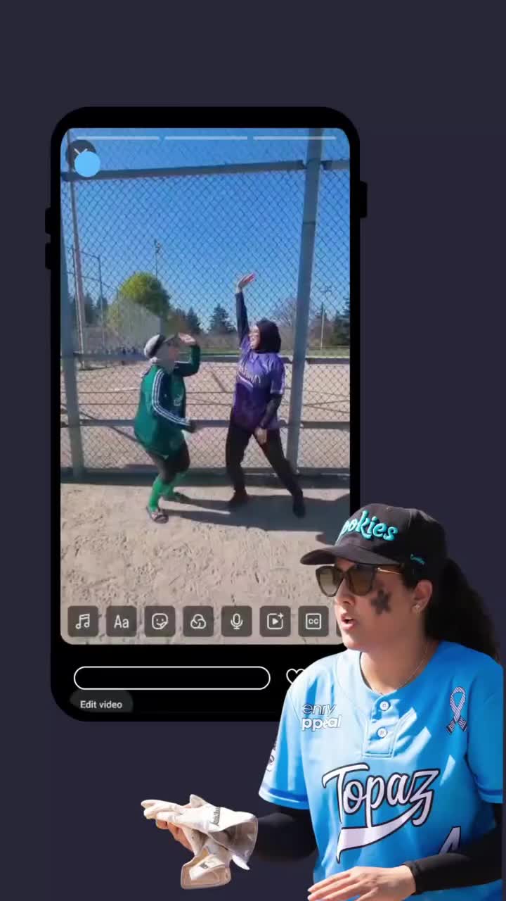 Video post from sisterhoodsoftball.