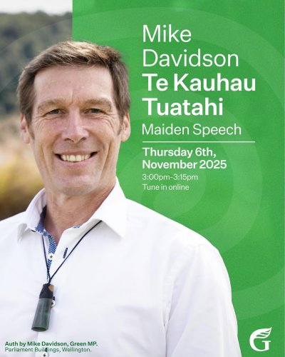 Photo post from nzgreenparty.