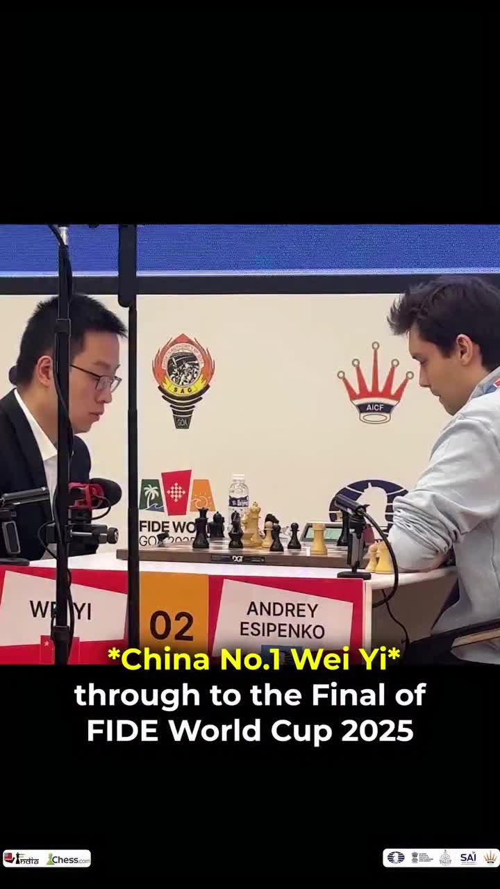 Video post from chessbaseindia.