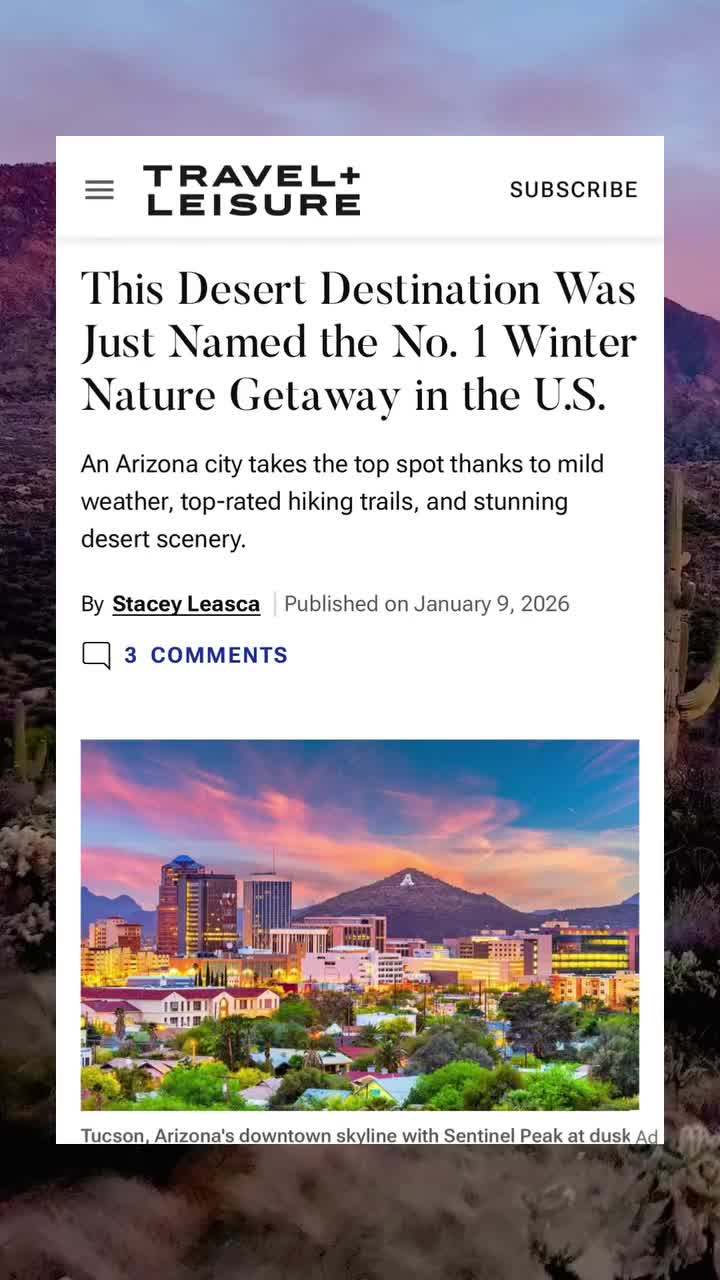 Video post from visittucson.