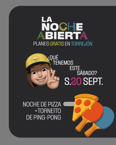 Carousel post from torrejonjoven.