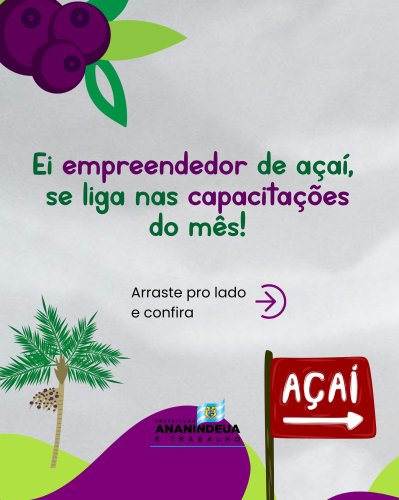 Carousel post from ananindeuapma.