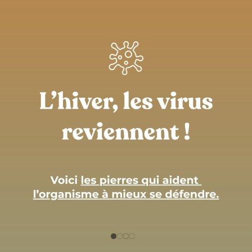 Carousel post from lemondemagiquedescristaux.