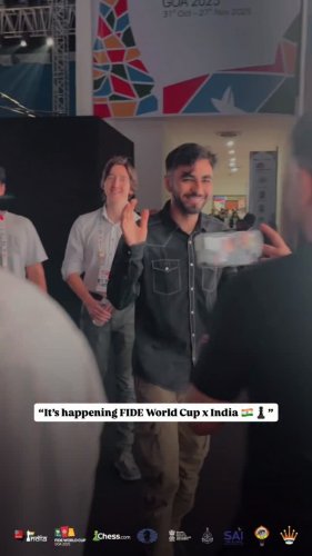 Video post from chessbaseindia.