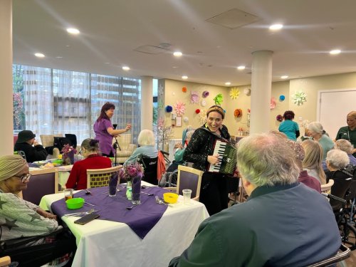 Carousel post from Ellesmere House Care Home.
