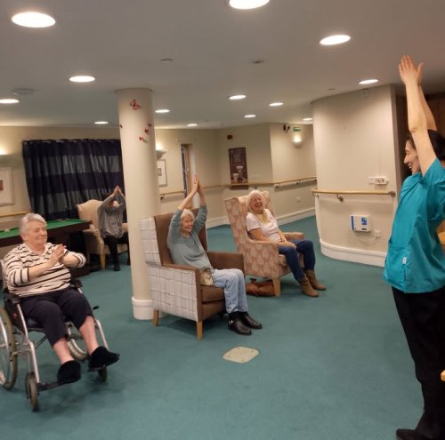 Carousel post from Ellesmere House Care Home.