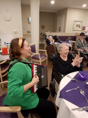 Carousel post from Ellesmere House Care Home.