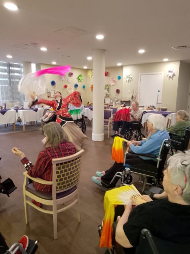 Carousel post from Ellesmere House Care Home.