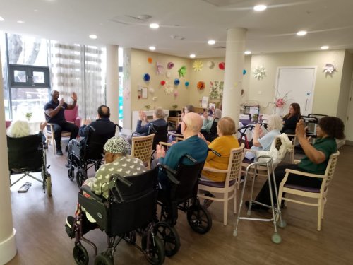 Carousel post from Ellesmere House Care Home.