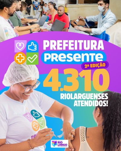 Carousel post from prefeiturariolargo.