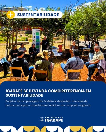 Carousel post from prefeituradeigarape.