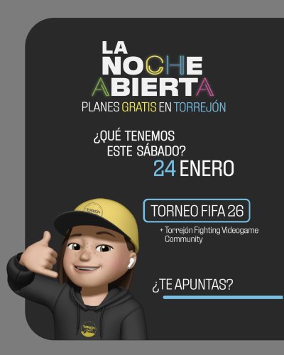 Carousel post from torrejonjoven.