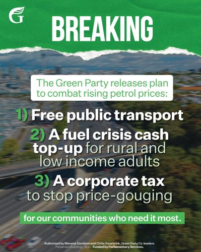 Photo post from nzgreenparty.