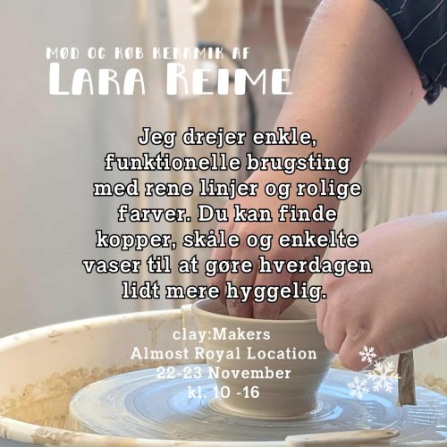 Carousel post from claymakers.royal.