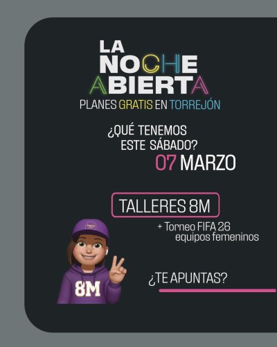 Carousel post from torrejonjoven.