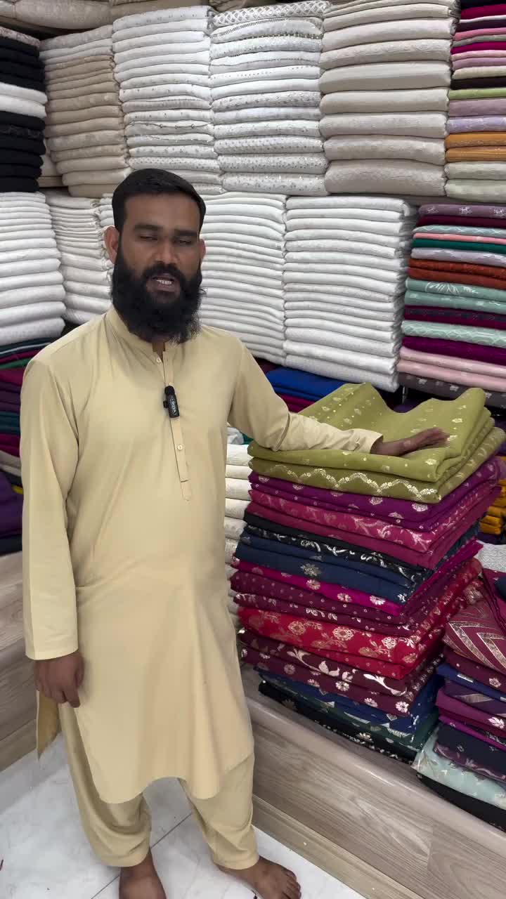Video post from akbar_fabrics_.