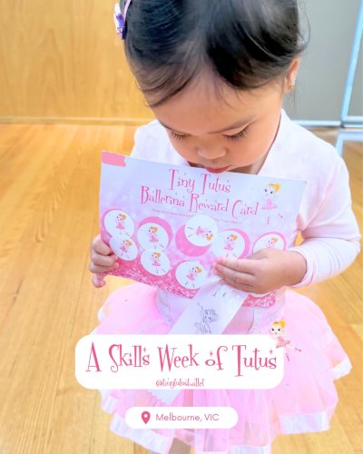 Carousel post from tinytutusballet.