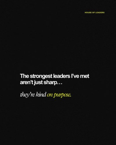 Photo post from houseofleaders.co.