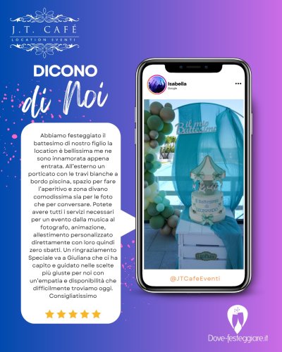 Photo post from dovefesteggiare.it.