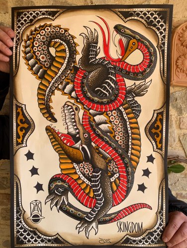 Carousel post from dap_skingdomtattoo.