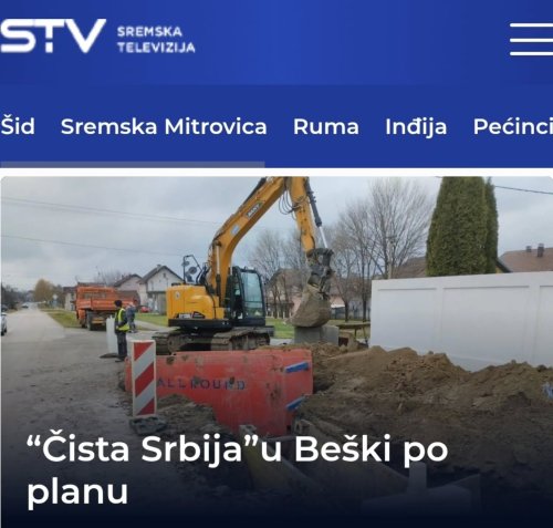 Photo post from sremskatelevizija.