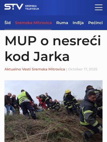 Photo post from sremskatelevizija.