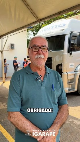 Video post from prefeituradeigarape.